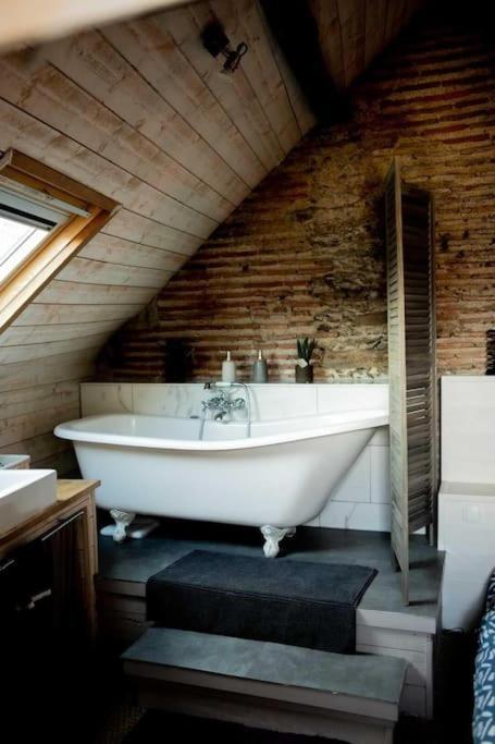 Loft Charmant Dans Le Centre Historique Nantes Buitenkant foto