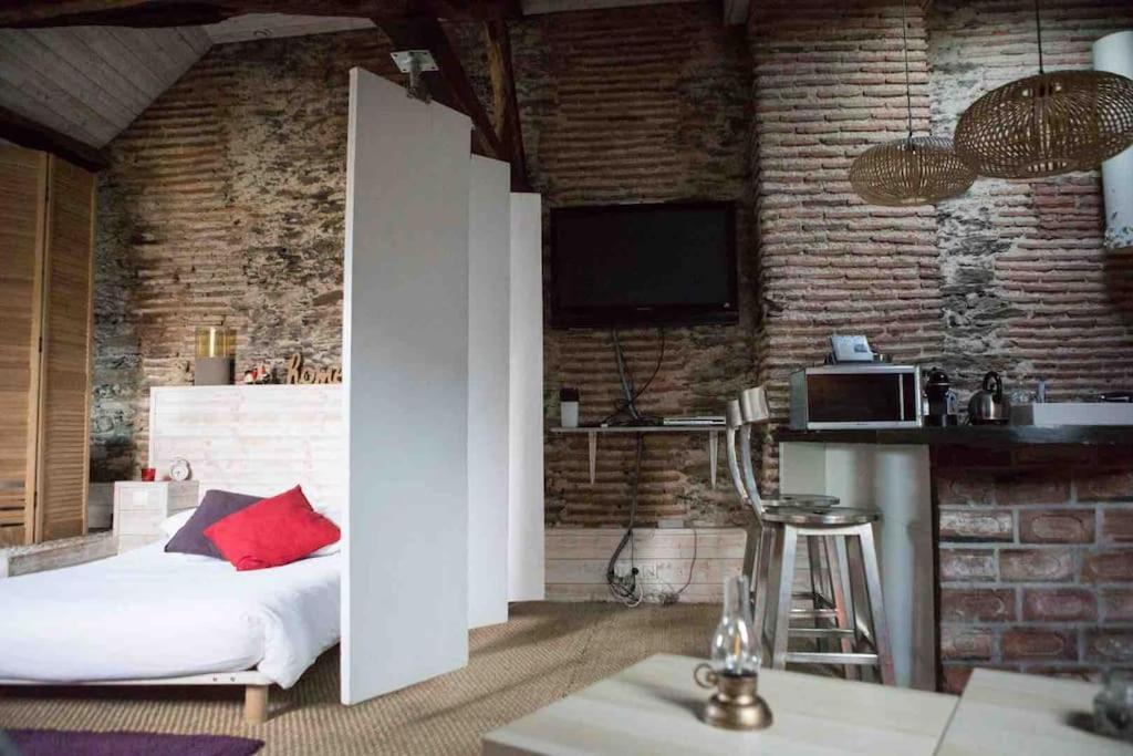 Loft Charmant Dans Le Centre Historique Nantes Buitenkant foto